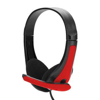 Vezetékes Fejhallgató Sztereó Zenét Fülhallgató Mikrofonnal Gaming Headset Bass Head Szerelt Játék Füldugó PC Számítógép MP3-Lejátszó 3