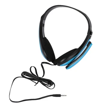 Vezetékes Fejhallgató Sztereó Zenét Fülhallgató Mikrofonnal Gaming Headset Bass Head Szerelt Játék Füldugó PC Számítógép MP3-Lejátszó 4
