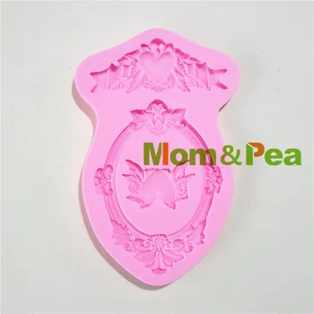 Anya&Borsó 1303 Ingyenes Szállítási Keret, Szilikon Penész Torta Dekoráció Fondant Torta 3D-s Penész Élelmiszeripari