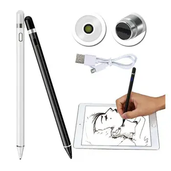 Univerzális Kapacitív Stlus érintőképernyő Toll Smart Pen IOS/Android Rendszer Apple iPad Telefon Smart Pen Stylus Ceruza Touch Toll 0