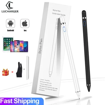 Univerzális Kapacitív Stlus érintőképernyő Toll Smart Pen IOS/Android Rendszer Apple iPad Telefon Smart Pen Stylus Ceruza Touch Toll 5