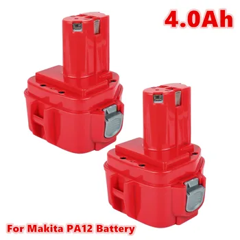 Csere Akkumulátor Makita 4000mAh 12V Ni-MH Újratölthető Akkumulátor Power Tools Volta PA12 1220 1222 1235 1233S 6271D L50