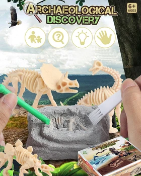 A gyerekek a Tudomány, Oktatás Megismerés Dinoszaurusz Állat Modell Játék Vak Doboz Régészeti Feltárás Fosszilis Dinoszaurusz Csontváz