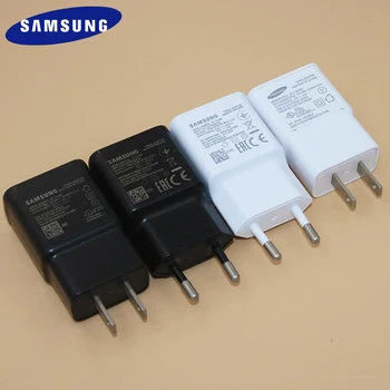 EU-US Plug Töltő Eredeti Samsung 9V1.67A Gyors Töltés Hatalom Fal USB Adapter Galaxy S10 S10E S9 S8 + Z Flip 2 3 F52 a30-as 0