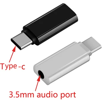 C típusú headset adapter c-típusú audio adapter kábel, 3,5 MM-es adapter Huawei Xiaomi mobil telefon